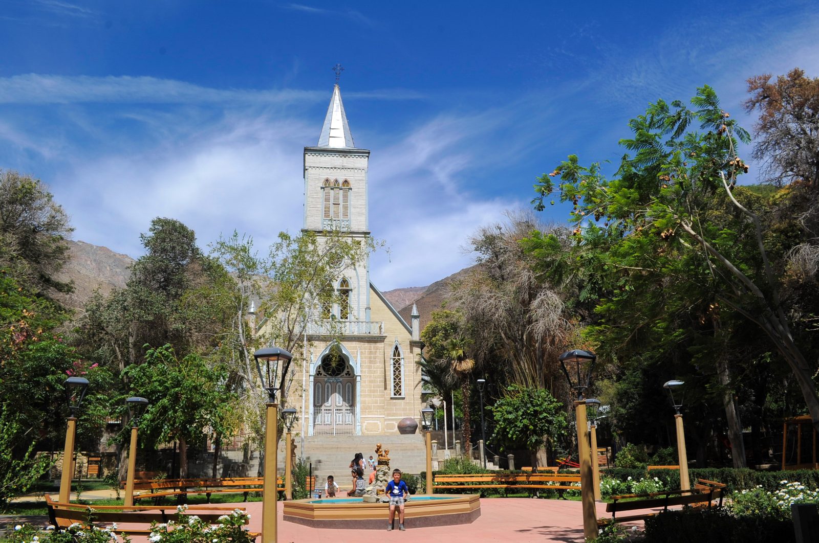 Pisco Elqui church, Elqui Valley